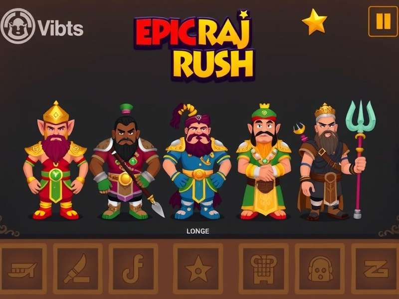 Epic Raj Rush Character Lineup